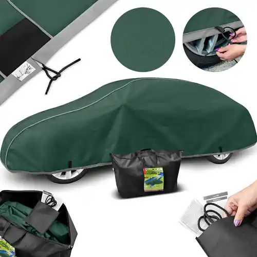 Ostatnie sztuki Pokrowiec na samochód Membrane Garage L coupe 415-440 cm + torba