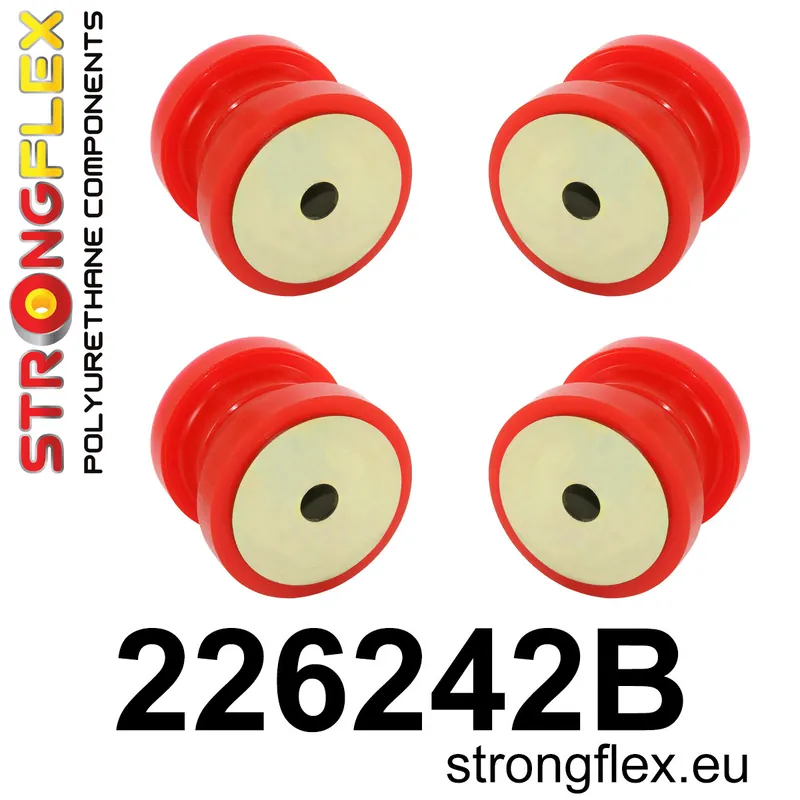 Oferta limitowana Zestaw tulei tylnego wózka A3 / S3 / RS3 TT / TTS / TTRS Leon Octavia Bora Golf New Beetle (97-10)